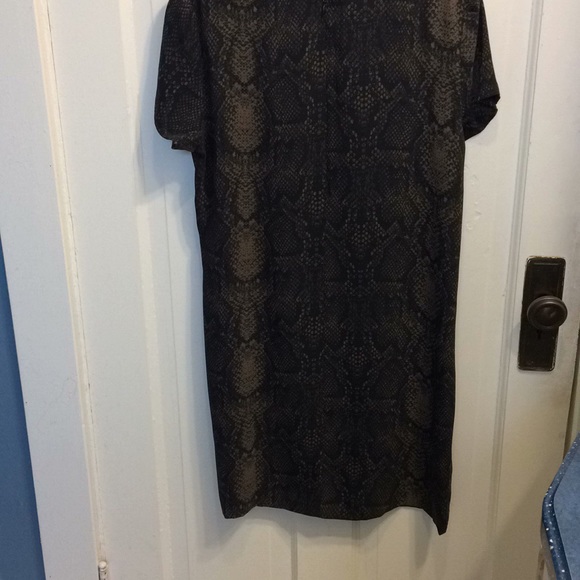 NWT Nicole Miller Snake Print Dress size 10 - Picture 6 of 7